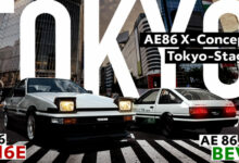 Photo of В Токио для аренды предложены два необычных рестомода Toyota AE86