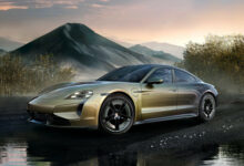 Photo of Porsche Taycan Turbo S Celestial Jade: небесный нефритовый жеребёнок с головой дракона